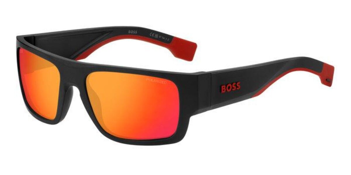 Image of BOSS Boss 1498/S BLX/4F Óculos de Sol Pretos Masculino BRLPT