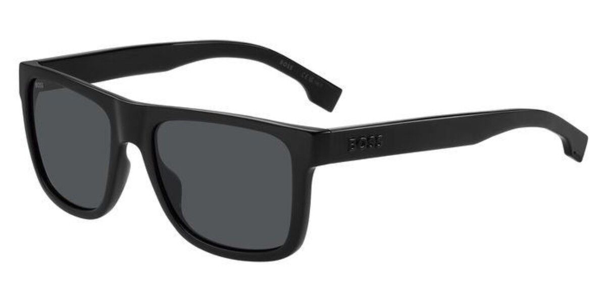 Image of BOSS Boss 1647/S 807/IR Óculos de Sol Pretos Masculino PRT