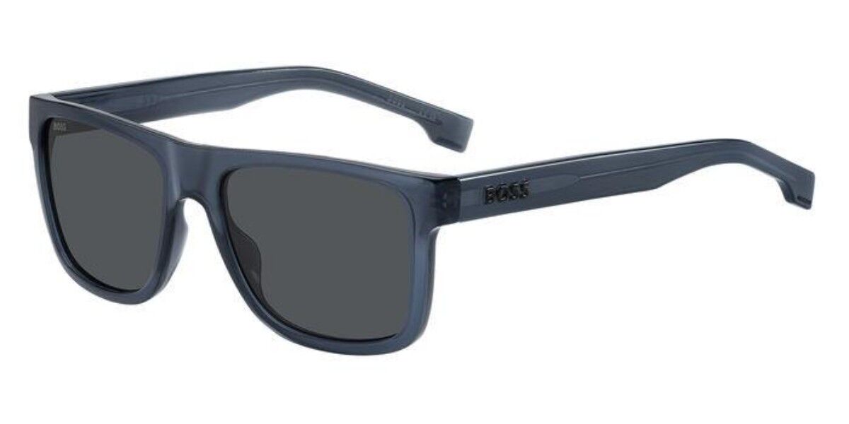 Image of BOSS Boss 1647/S PJP/IR 55 Lunettes De Soleil Homme Bleues FR