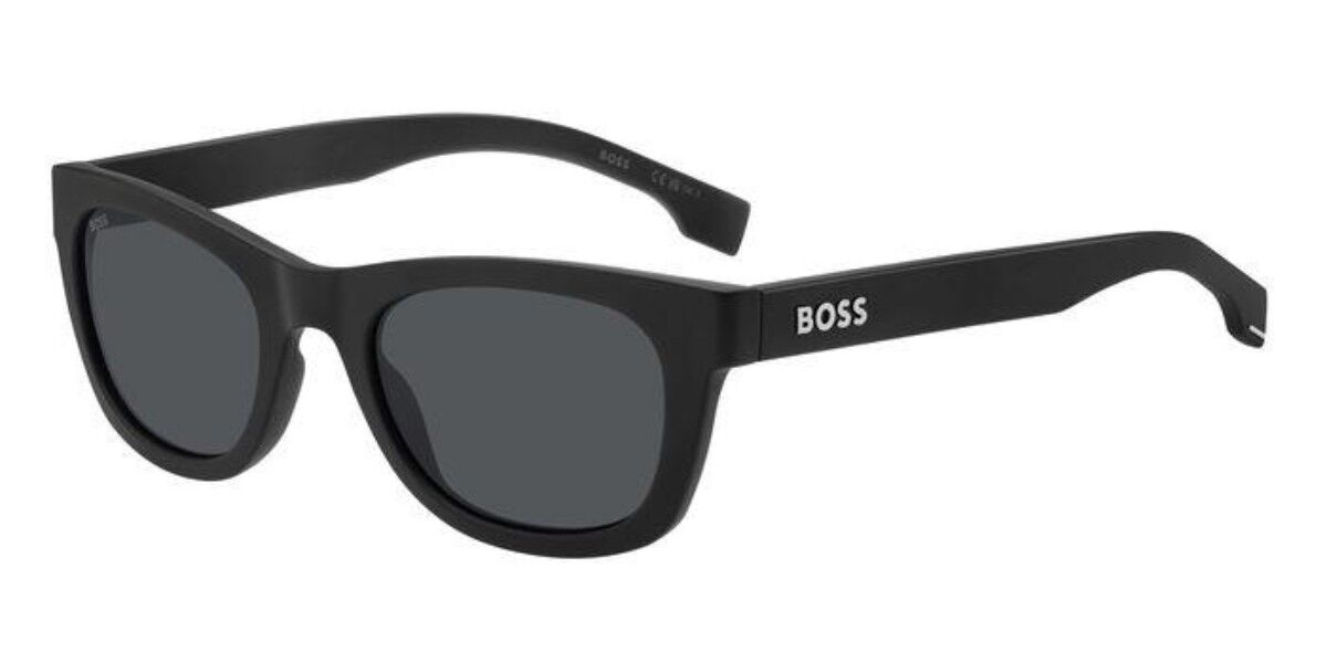 Image of BOSS Boss 1649/S 80S/IR Óculos de Sol Pretos Masculino BRLPT