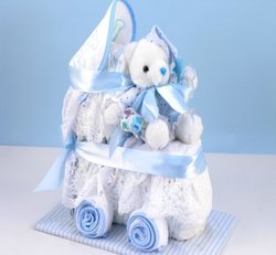 Image of Baby Diaper Carriage (Boy)