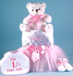 Image of Baby Girl Tu-Tu Cute First Birthday Gift