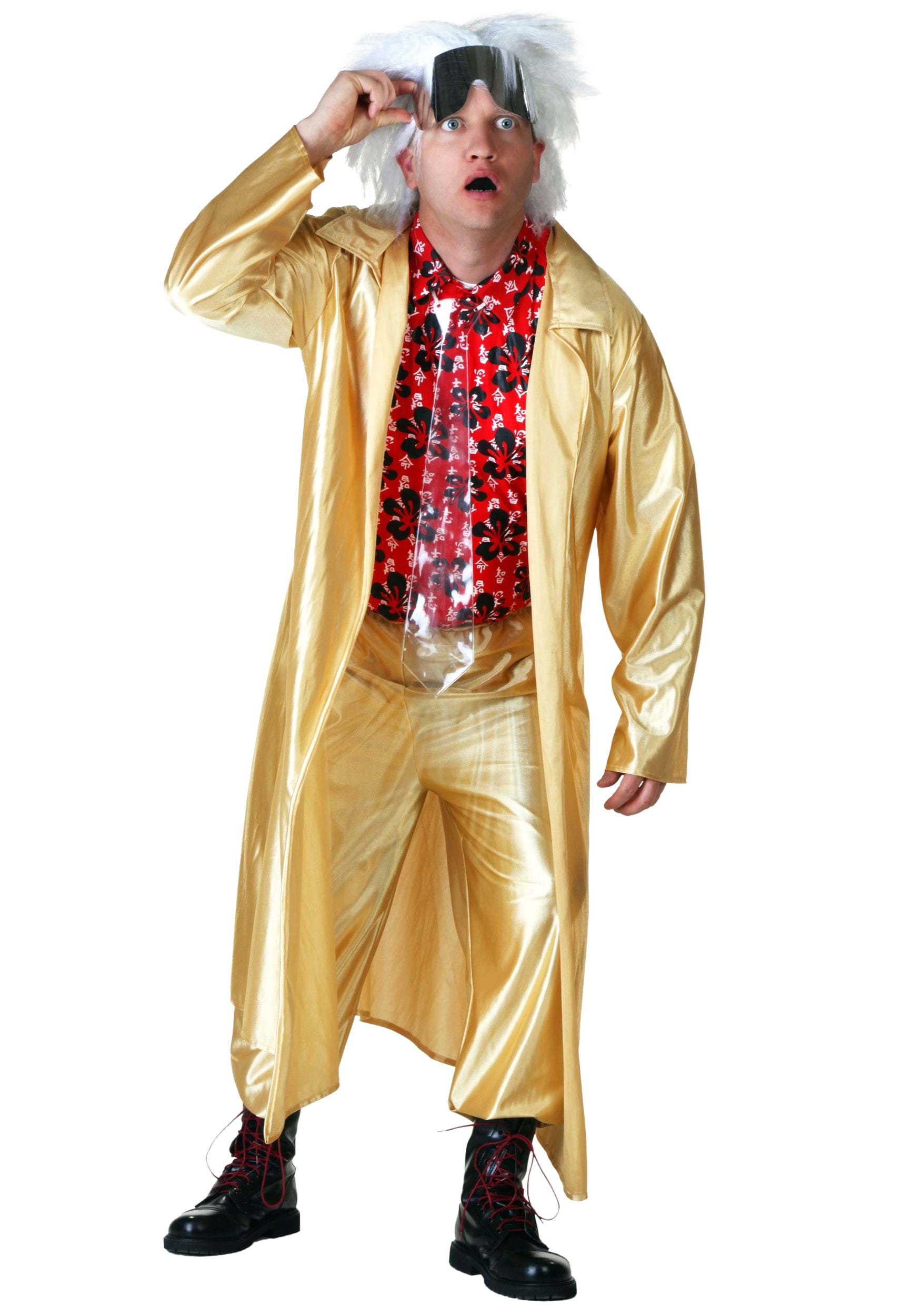 Image of Back to the Future 2015 Doc Brown Costume for Adults ID BTF2245AD-M