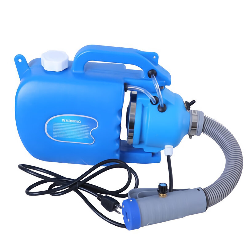 Image of Backpack Electric ULV Sprayer Fogging Machine Portable Garden School Disinfection Fogging Sprayer 5L High Pressure Mist