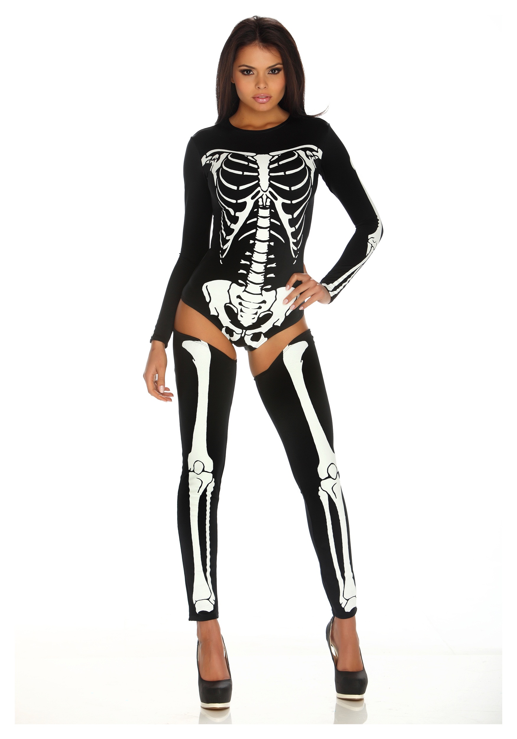Image of Bad to the Bone Costume for Women ID FP553457-L/XL