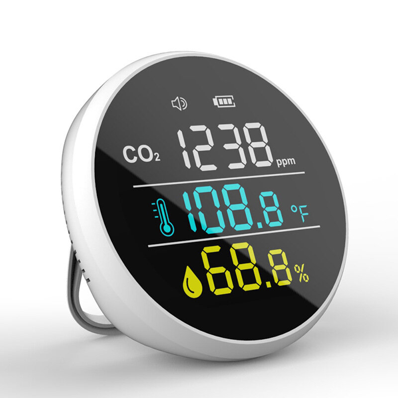 Image of Bakeey DM1305 CO2 Temperature Humidity Meter Air Quality Monitor Multifunctional For Home