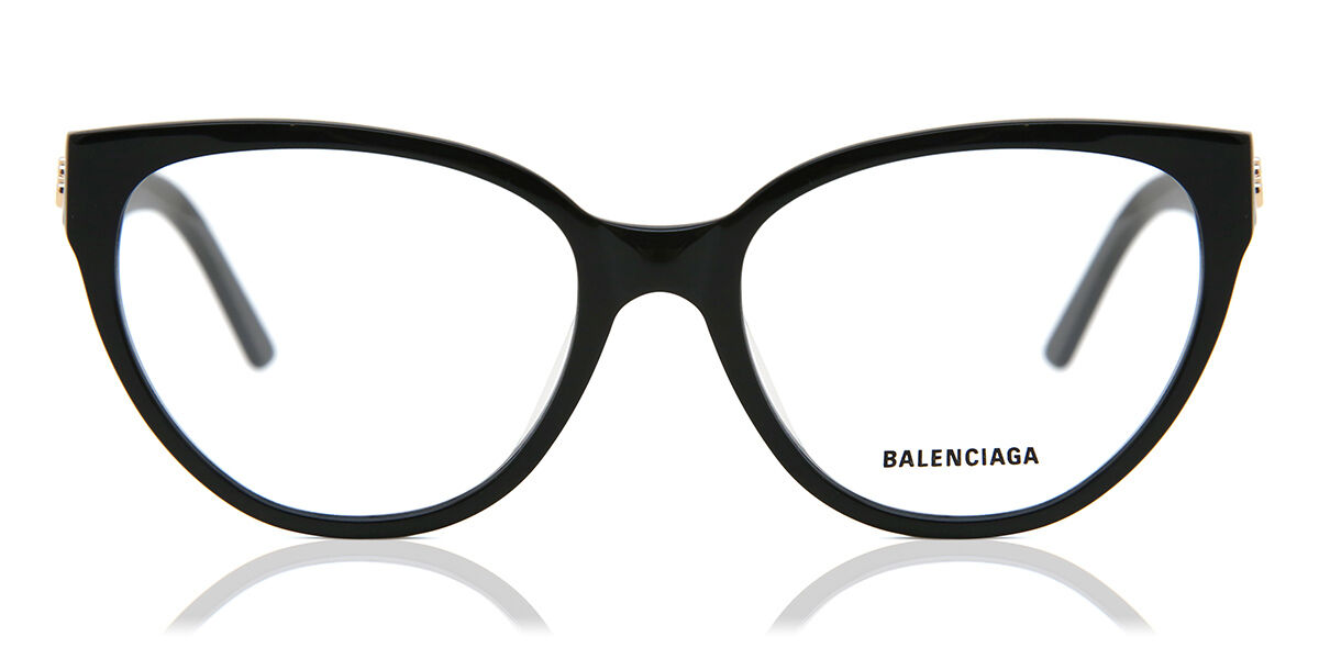 Image of Balenciaga BB0064O 001 Óculos de Grau Pretos Feminino BRLPT