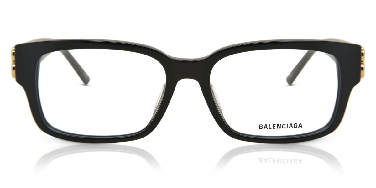 Image of Balenciaga BB0105O 001 Óculos de Grau Pretos Feminino PRT