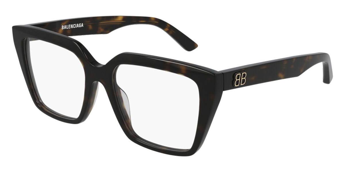 Image of Balenciaga BB0130O 005 Óculos de Grau Tortoiseshell Feminino BRLPT