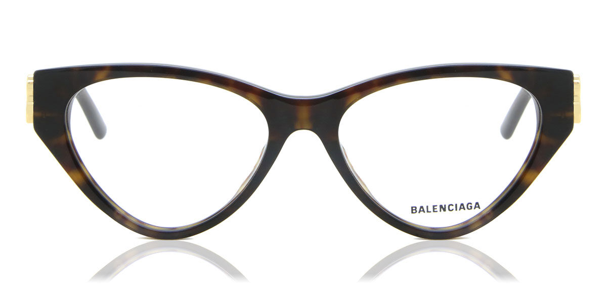 Image of Balenciaga BB0172O 002 Óculos de Grau Tortoiseshell Feminino BRLPT
