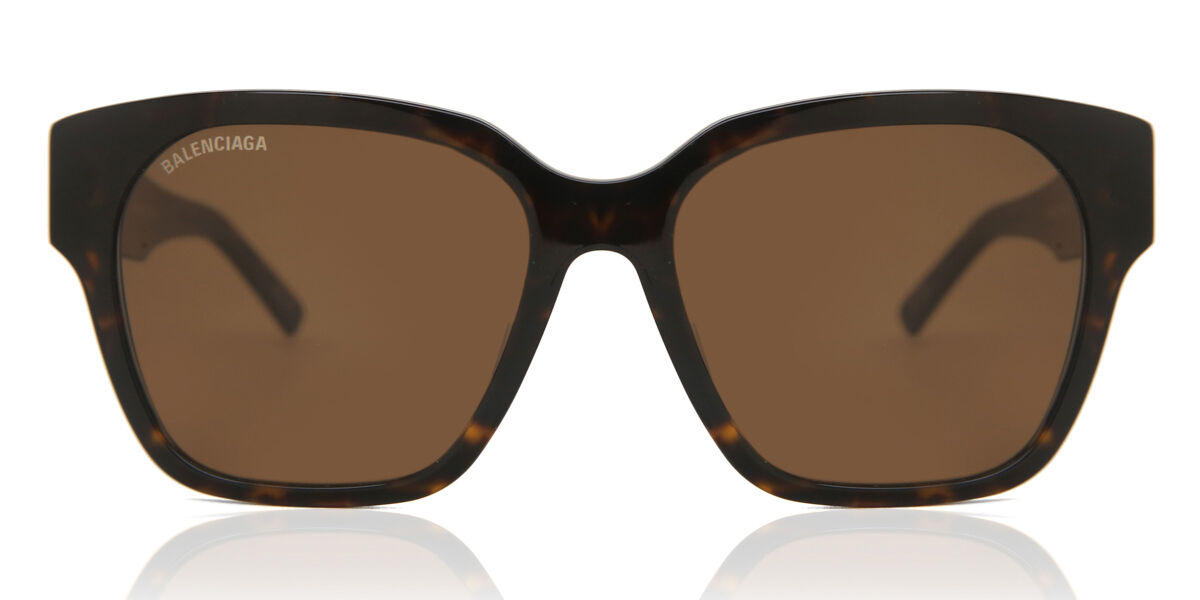 Image of Balenciaga BB0215SA Asian Fit 002 Óculos de Sol Tortoiseshell Masculino PRT