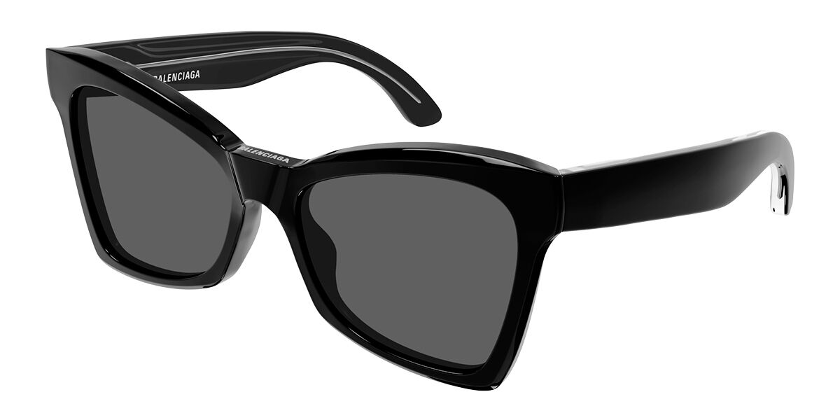 Image of Balenciaga BB0231S 001 57 Lunettes De Soleil Femme Noires FR