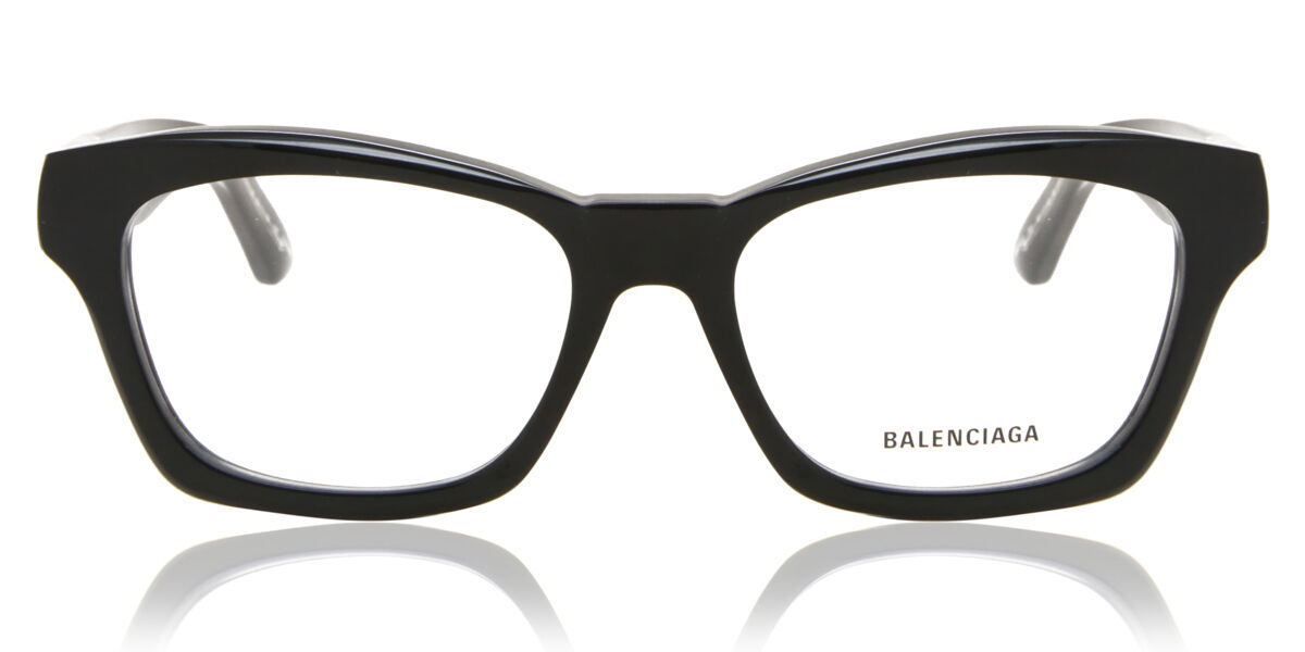 Image of Balenciaga BB0242O 001 Óculos de Grau Pretos Masculino BRLPT