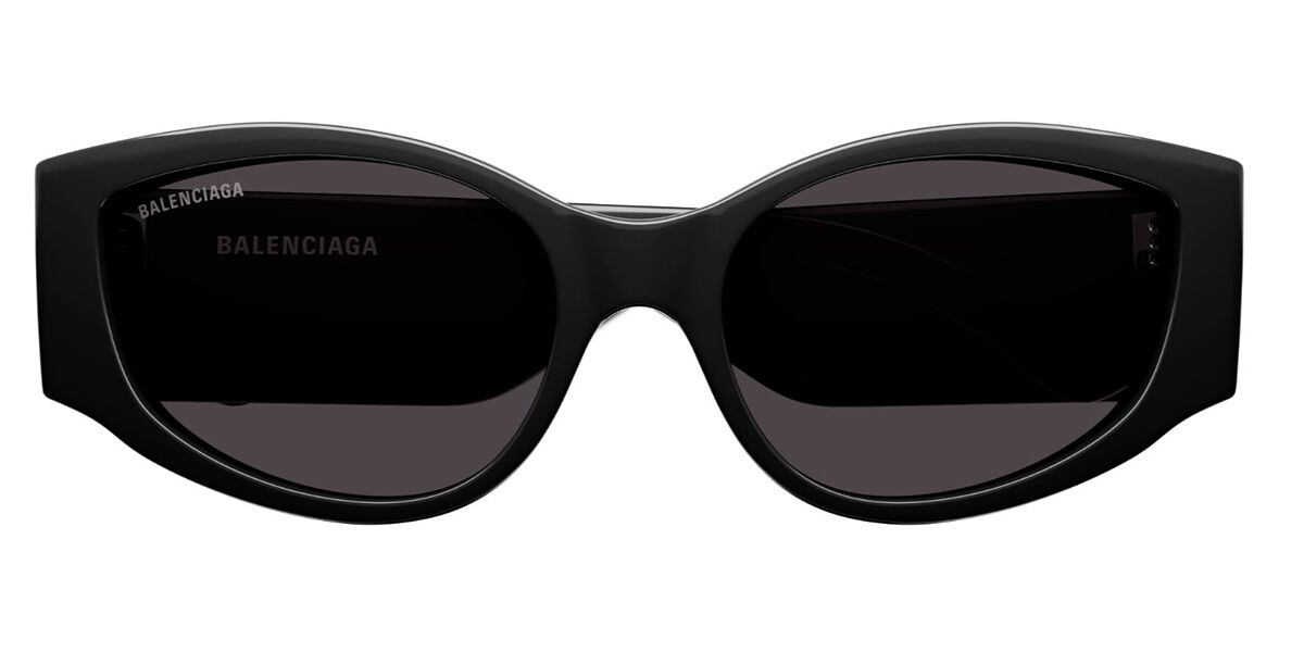 Image of Balenciaga BB0258S Asian Fit 001 Óculos de Sol Pretos Feminino PRT