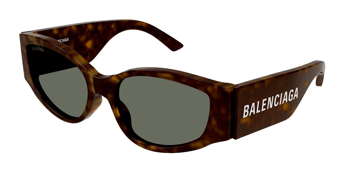 Image of Balenciaga BB0258S Asian Fit 008 Óculos de Sol Tortoiseshell Feminino PRT
