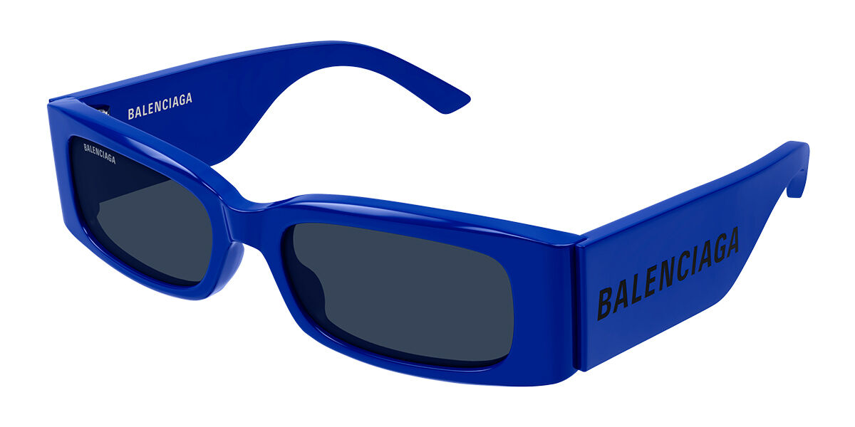 Image of Balenciaga BB0260S Asian Fit 006 Óculos de Sol Azuis Feminino PRT