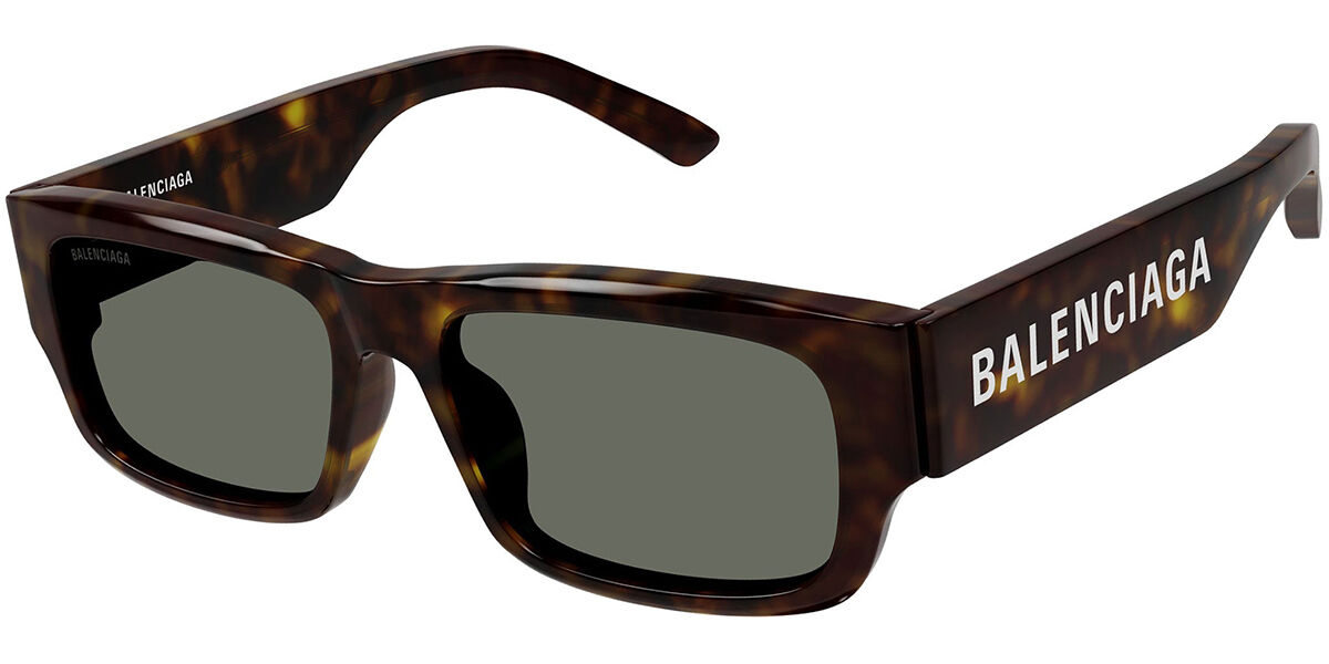 Image of Balenciaga BB0261SA Asian Fit 002 Óculos de Sol Tortoiseshell Masculino PRT