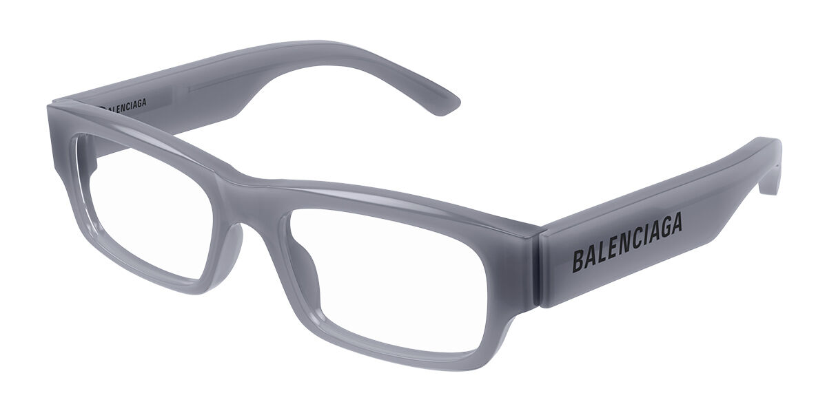 Image of Balenciaga BB0265O Asian Fit 003 53 Genomskinliga Glasögon (Endast Båge) Män SEK