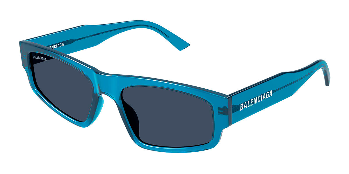 Image of Balenciaga BB0305S Asian Fit 004 Óculos de Sol Azuis Masculino PRT