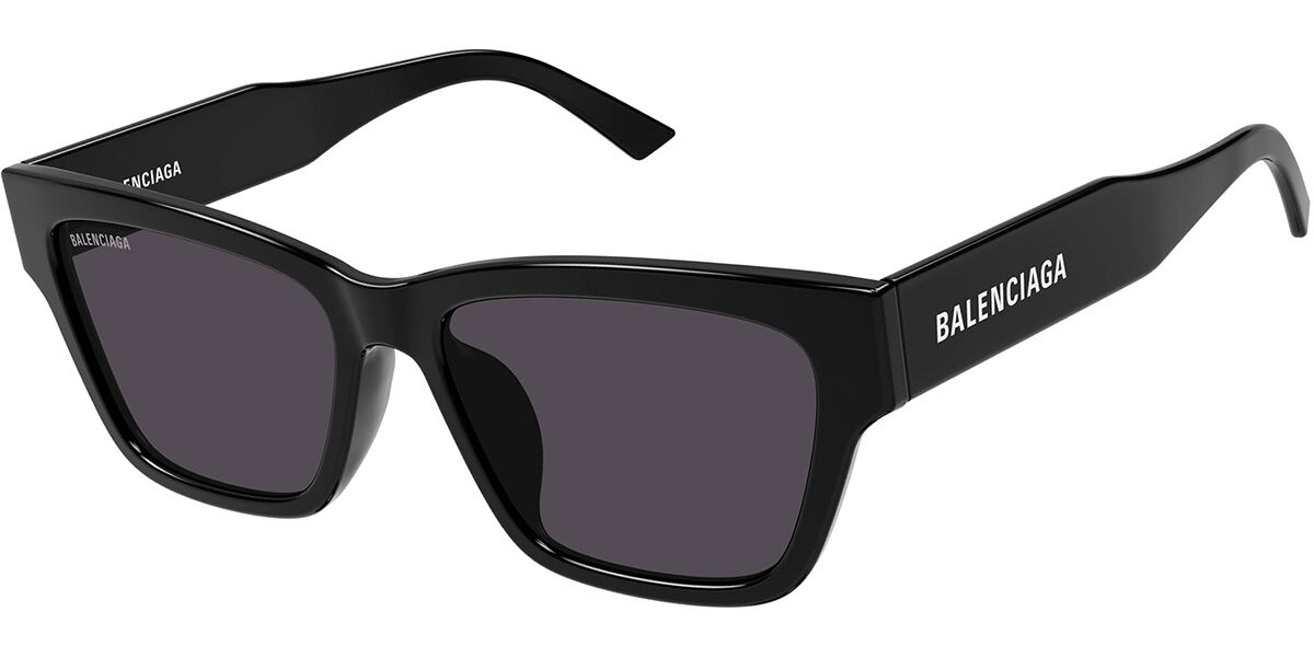 Image of Balenciaga BB0307SA Asian Fit 001 Óculos de Sol Pretos Feminino PRT