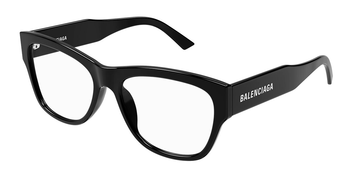 Image of Balenciaga BB0309O Asian Fit 001 Óculos de Grau Pretos Masculino PRT