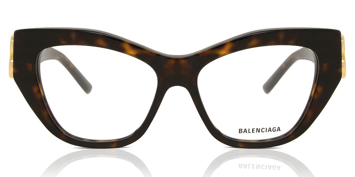 Image of Balenciaga BB0312O 002 Óculos de Grau Tortoiseshell Feminino BRLPT