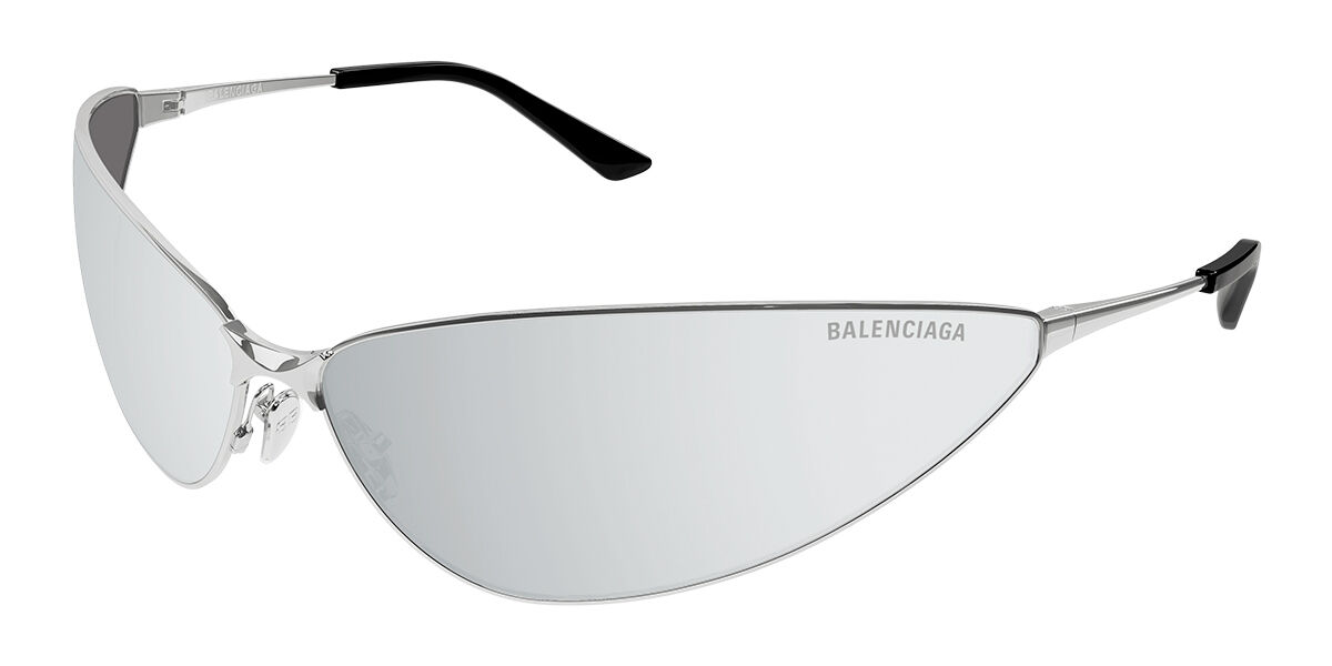 Image of Balenciaga BB0315S 001 Óculos de Sol Prata Masculino PRT