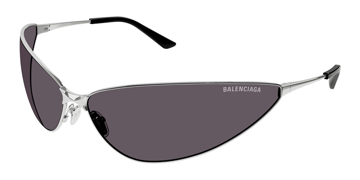 Image of Balenciaga BB0315S 004 Óculos de Sol Prata Masculino PRT