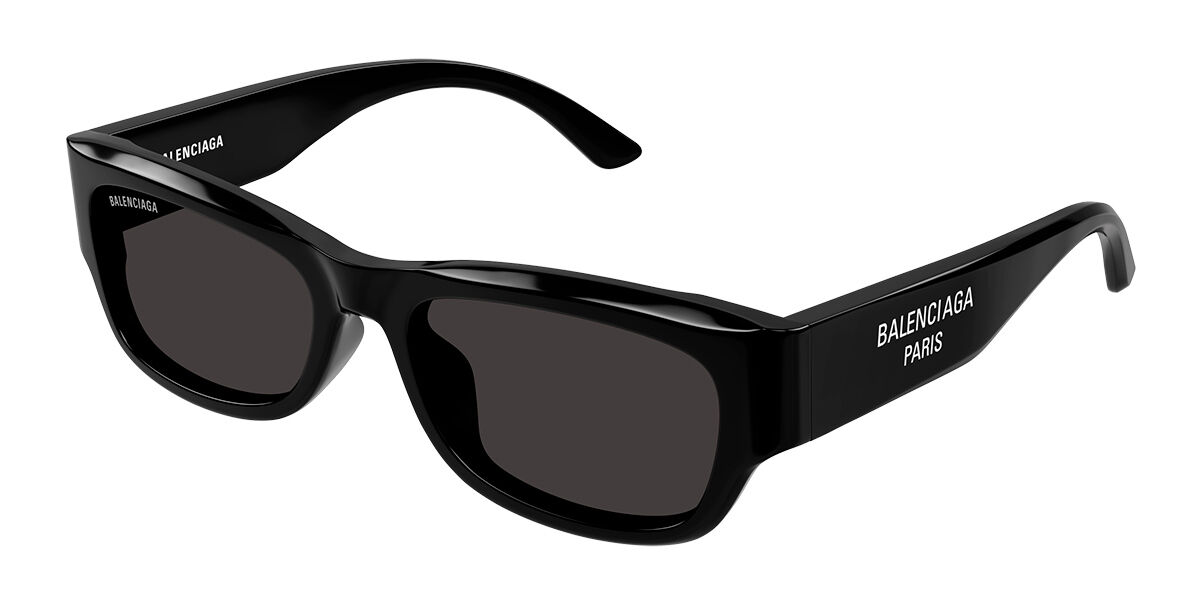 Image of Balenciaga BB0390SK Asian Fit 001 Óculos de Sol Masculino Pretos BRLPT