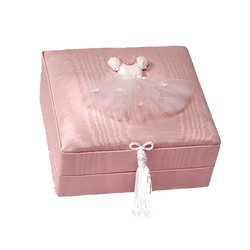 Image of Ballerina Personalized Baby Jewelry Box
