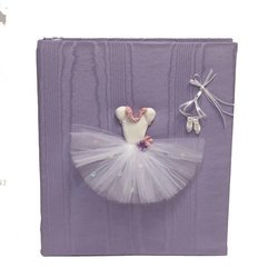 Image of Ballerina Personalized Baby Photo Album - Large - Ring Bound