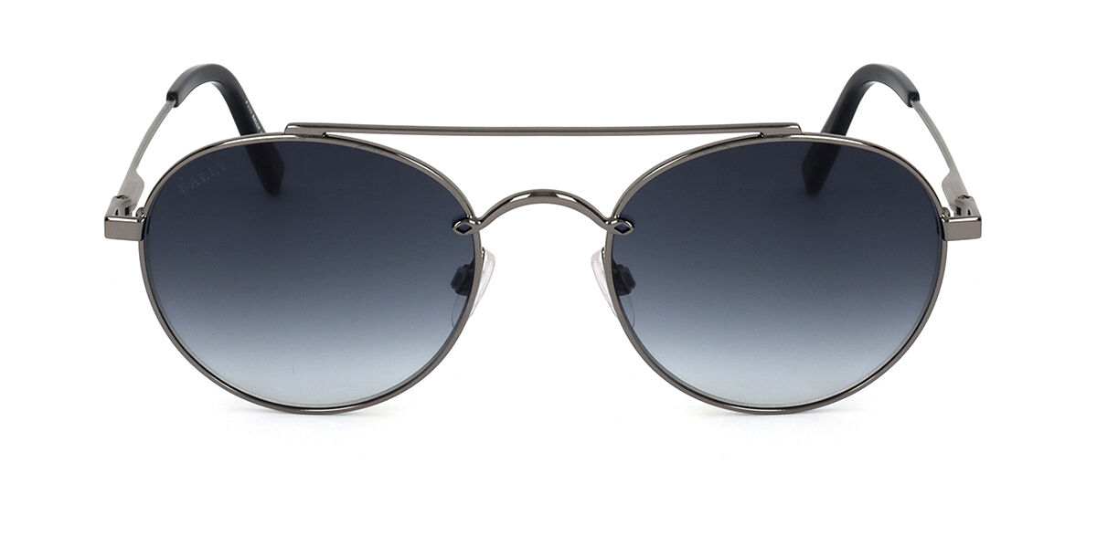 Image of Bally BY0029 08W 52 Lunettes De Soleil Homme Gunmetal FR