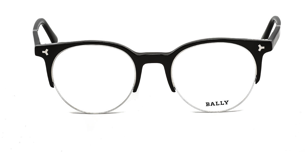 Image of Bally BY5018 001 Óculos de Grau Pretos Masculino PRT