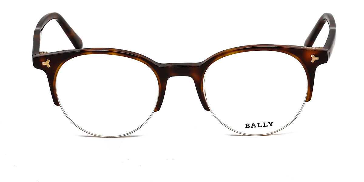 Image of Bally BY5018 052 Óculos de Grau Tortoiseshell Masculino PRT
