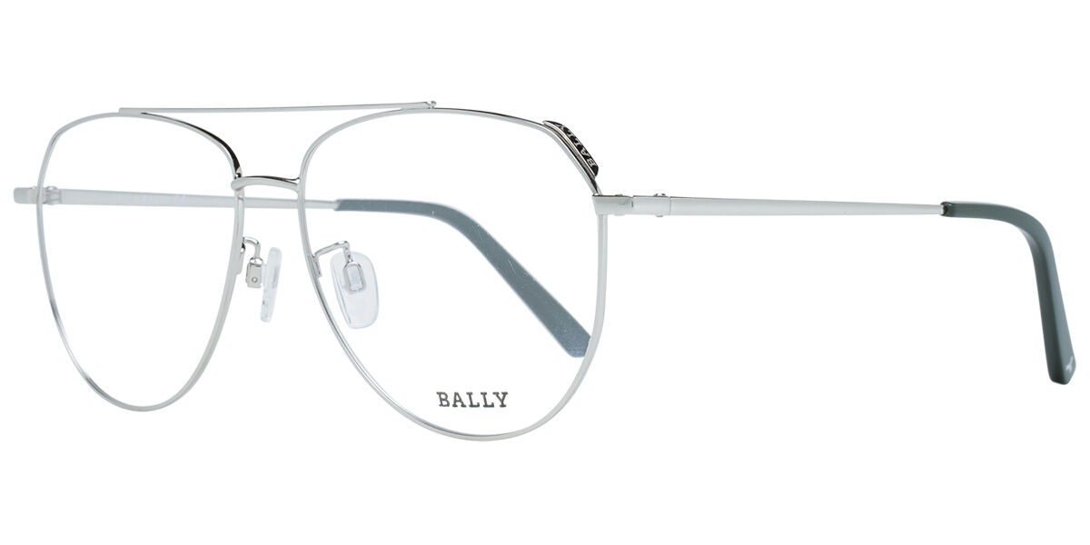 Image of Bally BY5035H 018 Óculos de Grau Prata Masculino BRLPT