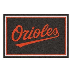 Image of Baltimore Orioles Floor Rug - 5x8