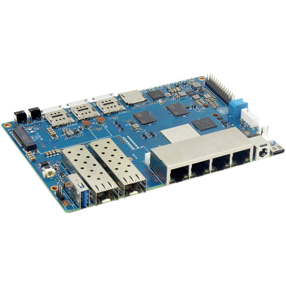 Image of Banana PI Pi-R4 Router Board 4 GB 4 x