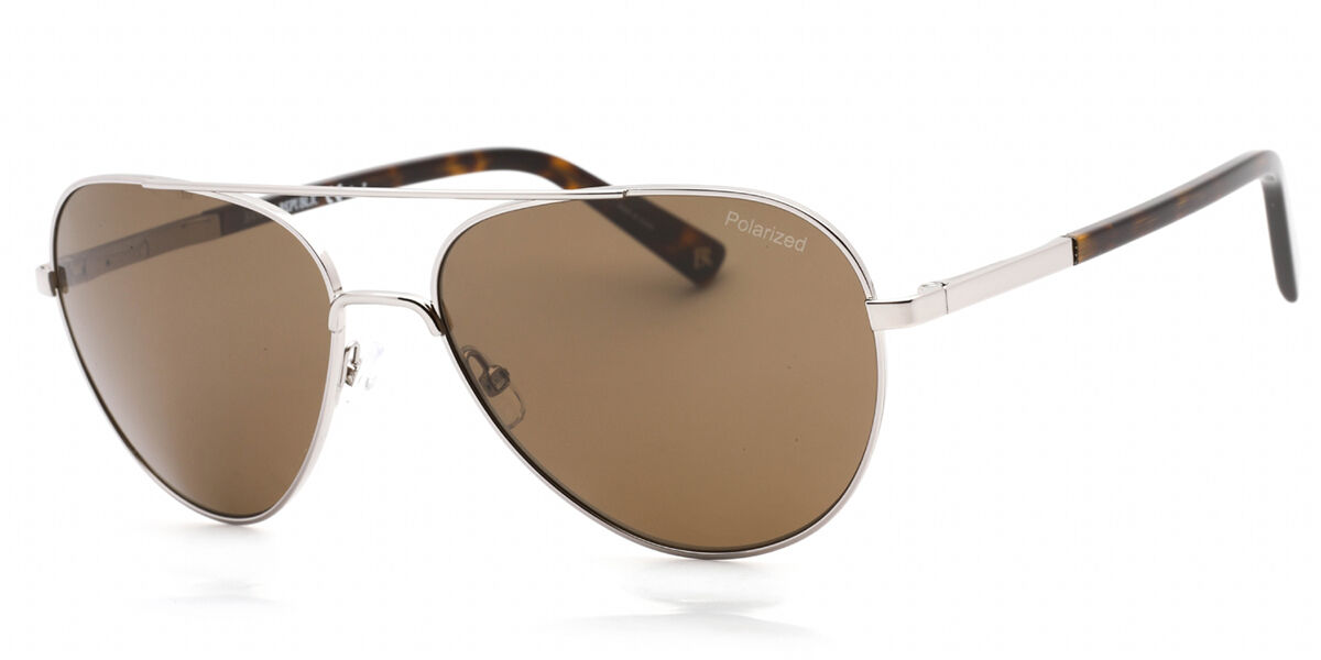 Image of Banana Republic BR 1003/S Polarized 06LB/SP 58 Silvriga Solglasögon Män SEK