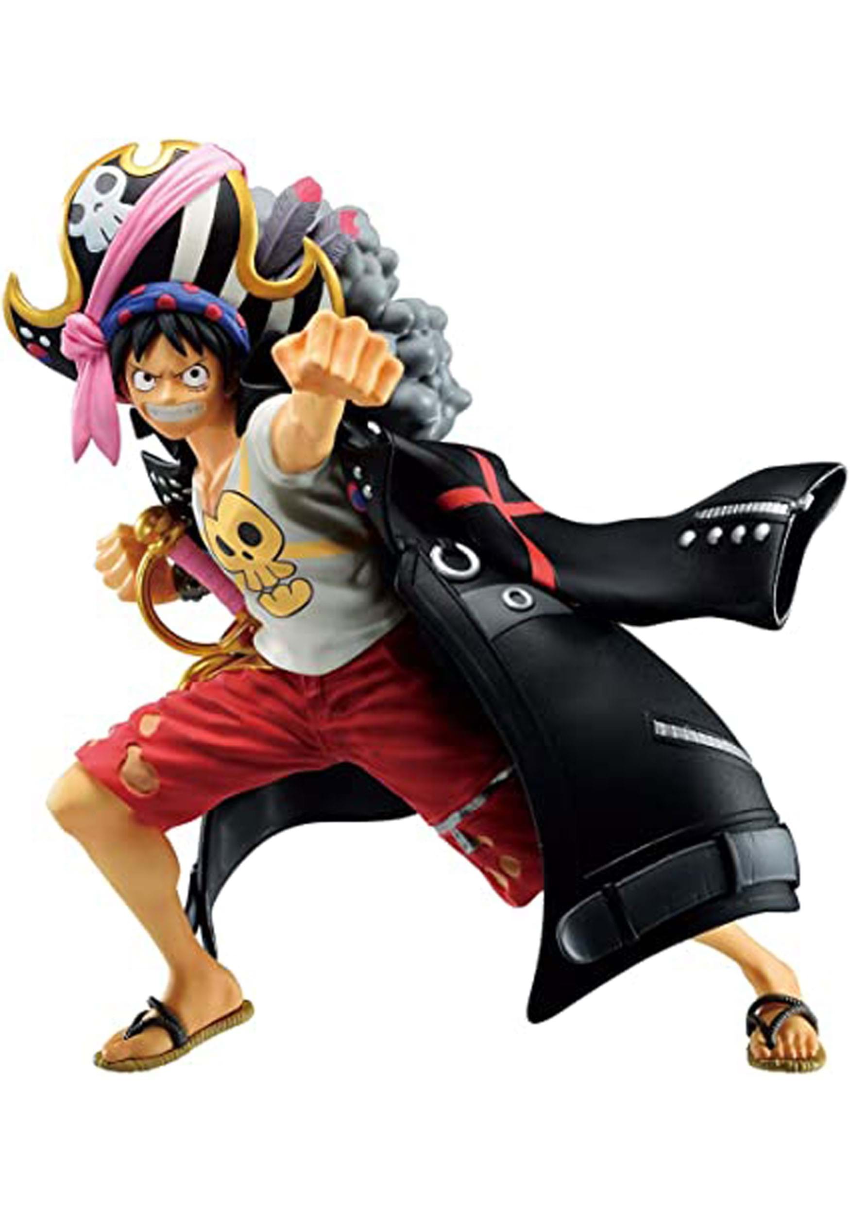 Image of Bandai Bandai One Piece Film: Red Monkey D Luffy Figure for Adults