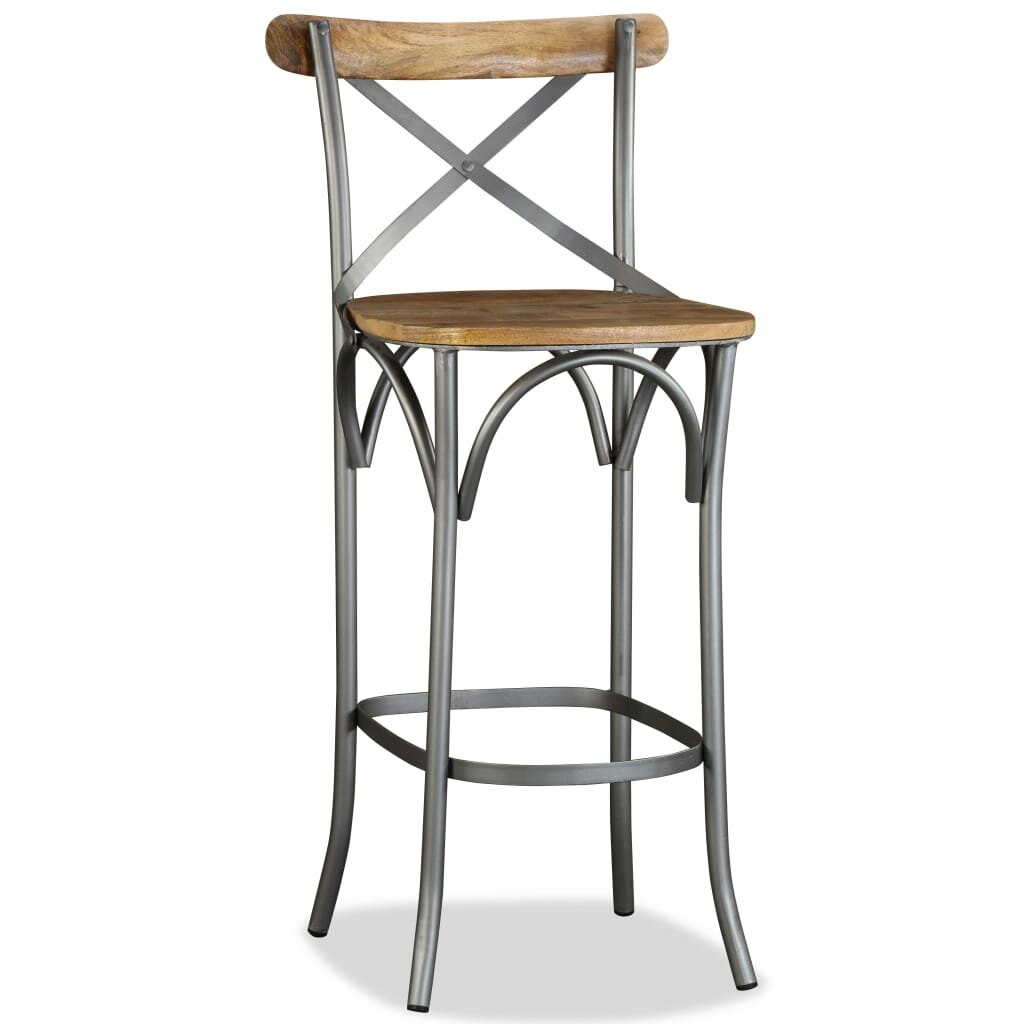 Image of Bar Stool Solid Mango Wood