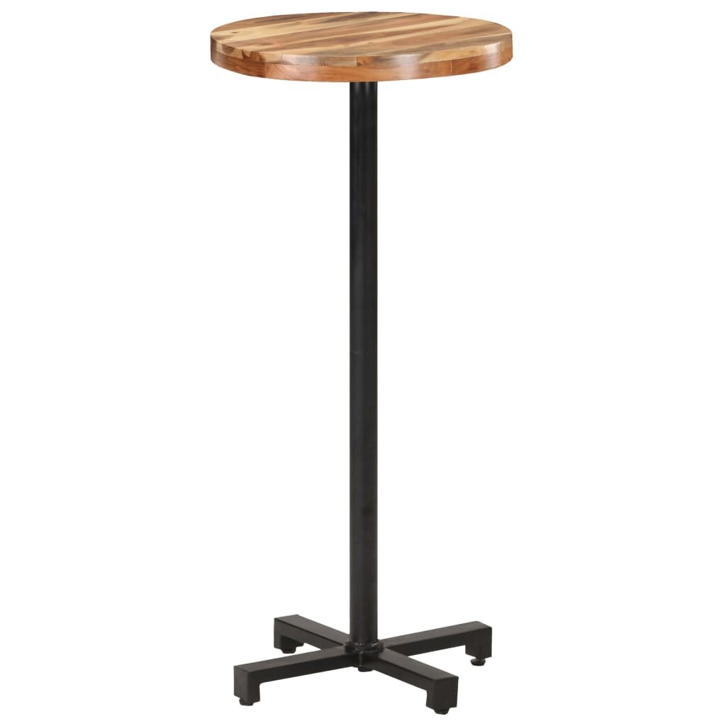 Image of Bar Table Round Ø197"x433" Solid Acacia Wood