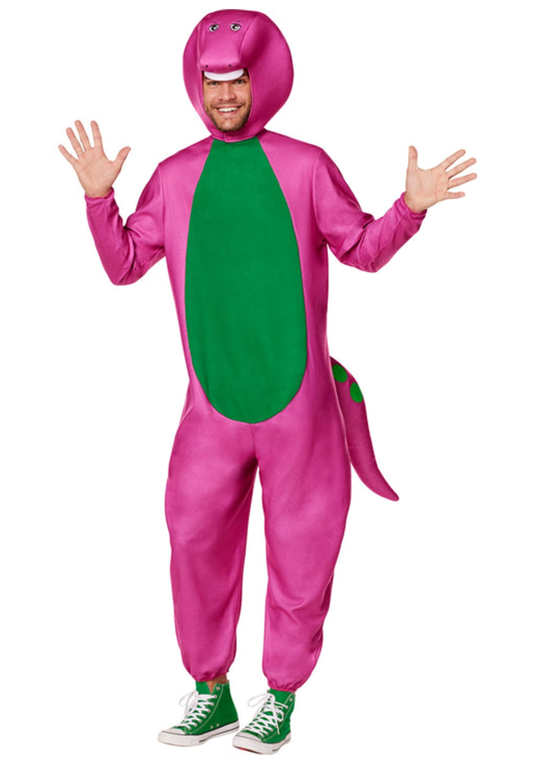 Image of Barney the Dinosaur Adult Costume ID ISP103624-S