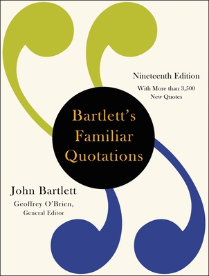 Image of Bartlett's Familiar Quotations