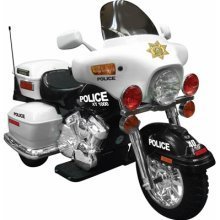 Image of Battery-Powered Police Patrol Ride-On - 12V