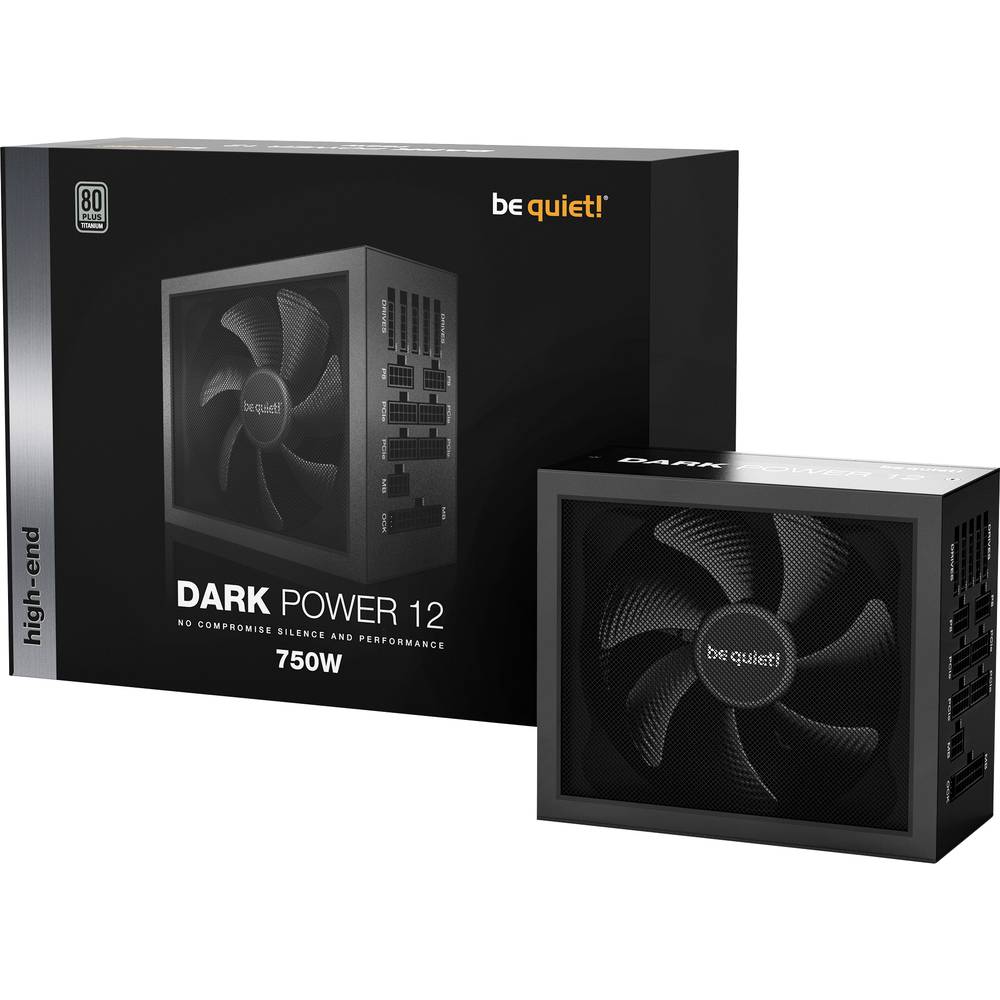 Image of BeQuiet DARK POWER 12 PC power supply unit 750 W ATX 80Â PLUS Titanium
