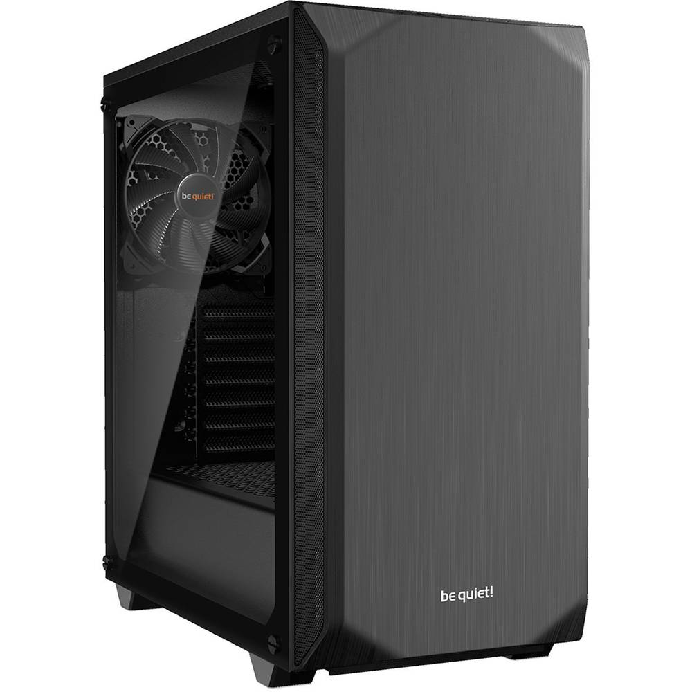 Image of BeQuiet Pure Base 500 Windows Midi tower PC casing Game console casing Black 2 built-in fans Window Dust filter