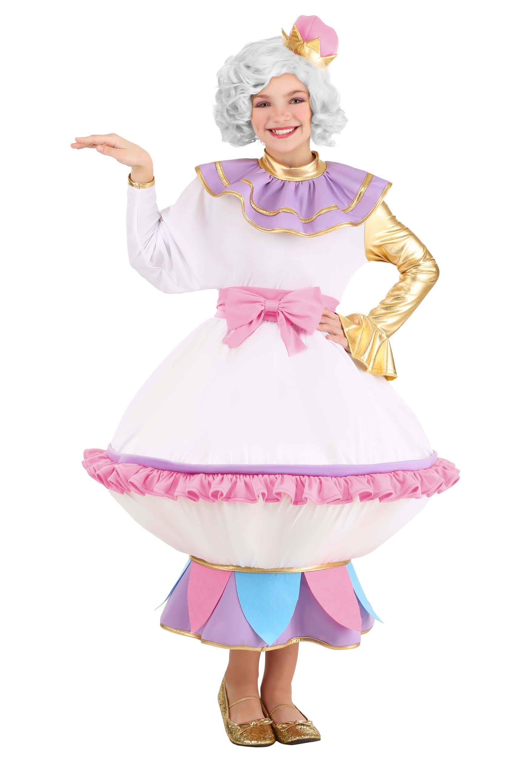 Image of Beauty and the Beast Mrs Potts Kid's Costume ID FUN1384CH-XL