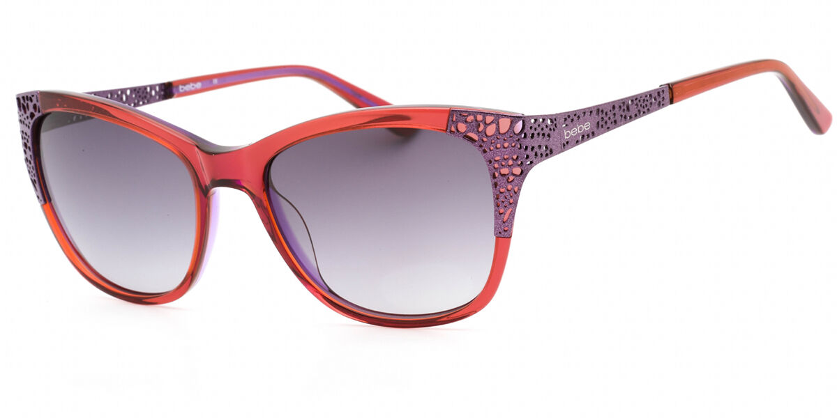 Image of Bebe BB7188 651 54 Lunettes De Soleil Femme Rouges FR