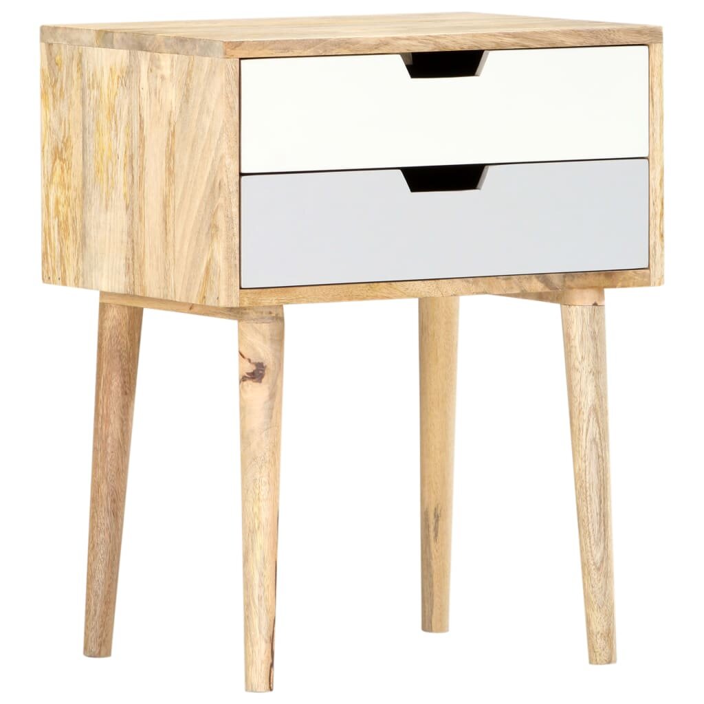 Image of Bedside Cabinet 185"x138"x232" Solid Mango Wood