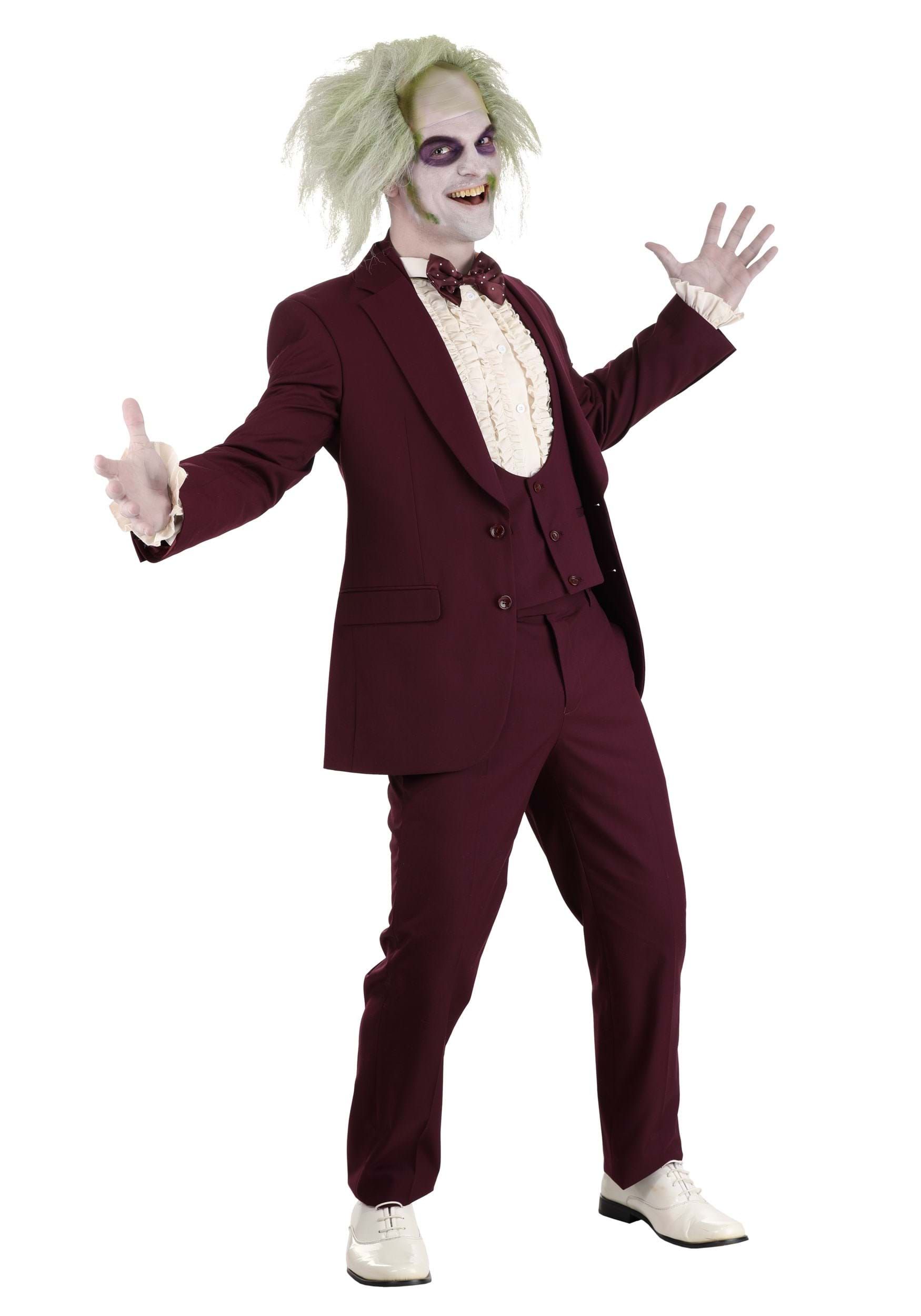 Image of Beetlejuice Wedding Suit Blazer for Men ID FUN1919AD-34R